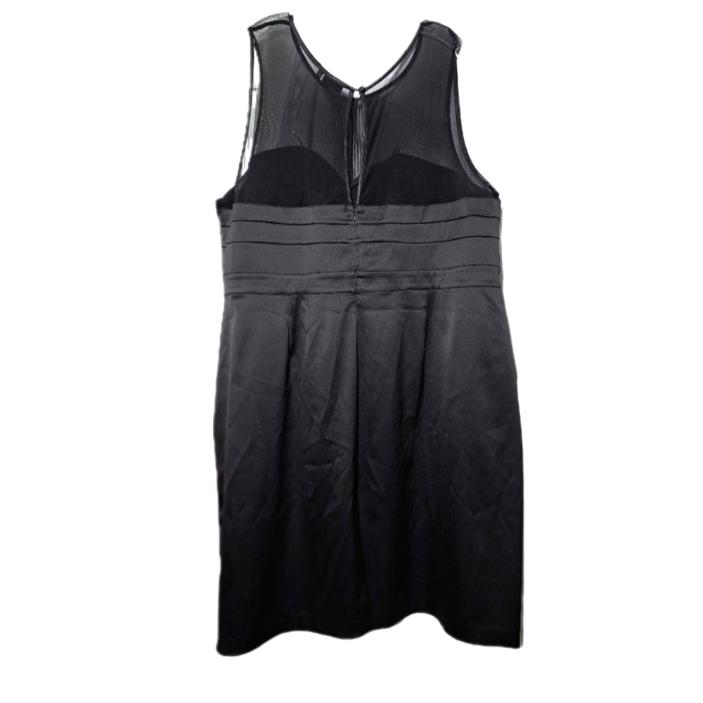 Lane Bryant Next Satin Mesh Sweetheart Neckline Dress - Picture 2 of 3
